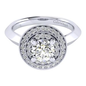 Gabriel 14 Karat Perfect Match Engagement Ring ER001B4AHW44JJ