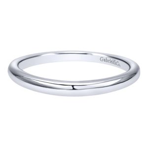 Gabriel 14 Karat Contemporary Wedding Band WB10101W4JJJ