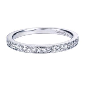 Gabriel 14 Karat Victorian Wedding Band WB7525W44JJ