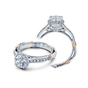 Verragio Parisian-104R Platinum Engagement Ring