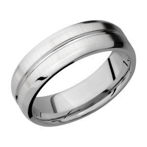 Lashbrook 7B11U Titanium Wedding Ring or Band