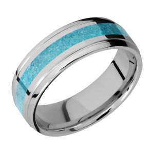 Lashbrook 7B13(S)/MOSAIC Titanium Wedding Ring or Band