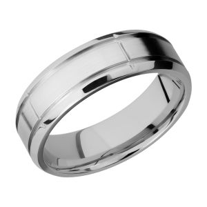 Lashbrook 7B5SEG2.75 Titanium Wedding Ring or Band