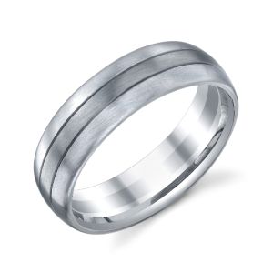 273749 Christian Bauer Platinum & 18 Karat Wedding Ring / Band