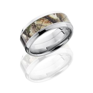 Lashbrook CCCAMO9B15(S)-RTAP POLISH Camo Wedding Ring or Band