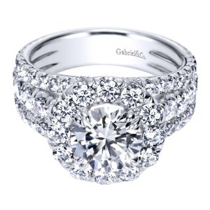 Gabriel 18 Karat Contemporary Engagement Ring ER8322W83JJ