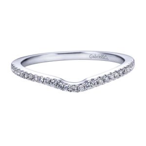 Gabriel 14 Karat Contemporary Wedding Band WB6550W44JJ