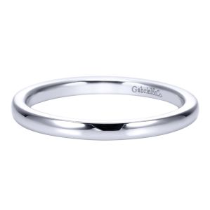 Gabriel Platinum Contemporary Wedding Band WB8076PTJJJ