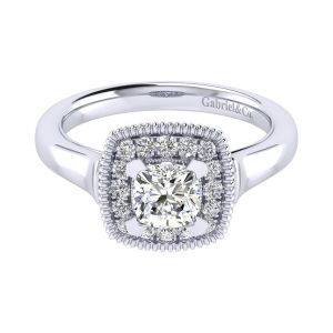 Gabriel 14 Karat Perfect Match Engagement Ring ER009B4AKW44JJ