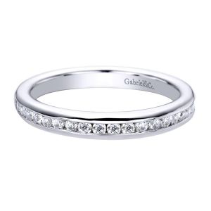 Gabriel 14 Karat Contemporary Wedding Band WB9427W44JJ