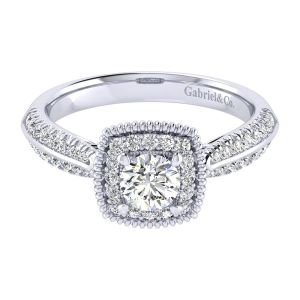 Gabriel 14 Karat Perfect Match Engagement Ring ER002A2ABW44JJ