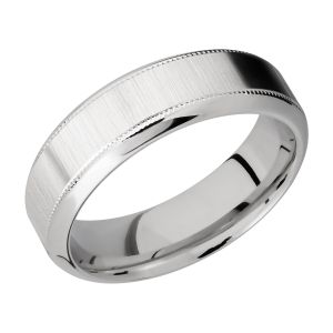 Lashbrook 7HB2UMIL Titanium Wedding Ring or Band