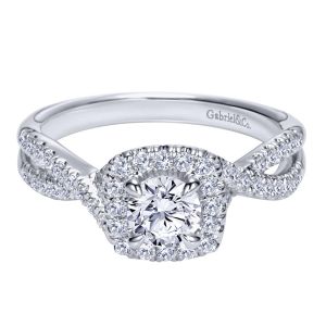 Gabriel 14 Karat Victorian Engagement Ring ER98662W44JJ