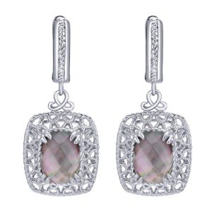 Gabriel Fashion Silver Mediterranean Drop Earrings EG11201SVJXB