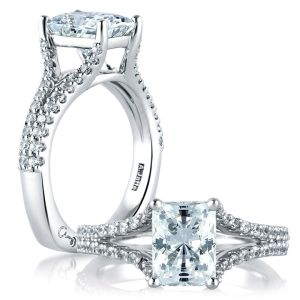 A.JAFFE 18 Karat Signature Engagement Ring MES570