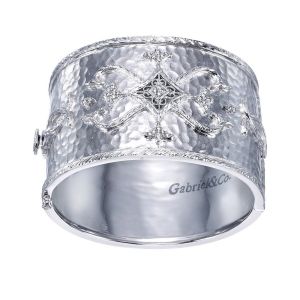 Gabriel Fashion Silver Mediterranean Bangle Bracelet BG3022SV5JJ