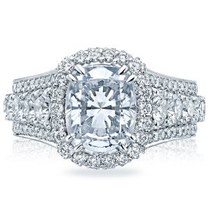 HT2613CU10X8 Platinum Tacori RoyalT Engagement Ring