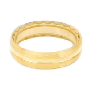 Tacori 726YS 18 Karat Crescent Wedding Band