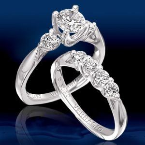 Verragio 18 Karat Euro Wedding Band EUR-8042W