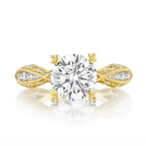 Tacori 2578RD8Y 18 Karat Tacori Gold Engagement Ring