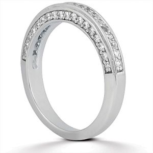 Taryn Collection Platinum Wedding Ring TQD B-708