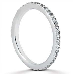 Taryn Collection Platinum Wedding Ring TQD B-8801
