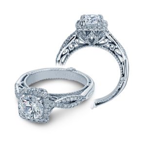 Verragio Venetian-5062CU Platinum Engagement Ring