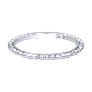 Gabriel Fashion 14 Karat Stackable Stackable Ladies' Ring LR4909CW4JJJ