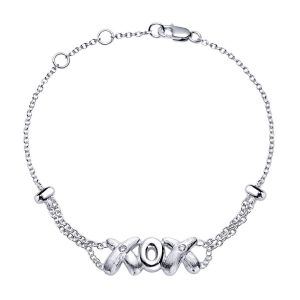 Gabriel Fashion Silver Trends Chain Bracelet TB3219SV5JJ
