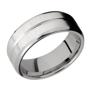 Lashbrook 8B11U Titanium Wedding Ring or Band