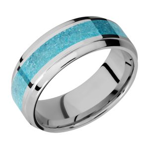 Lashbrook 8B14(S)/MOSAIC Titanium Wedding Ring or Band