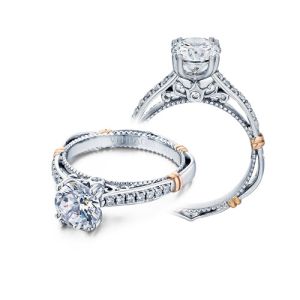 Verragio Parisian-101M Platinum Engagement Ring