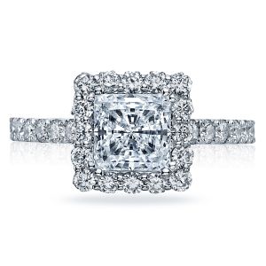 37-2PR6 Platinum Tacori Full Bloom Engagement Ring