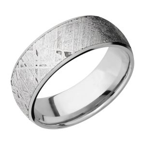 Lashbrook 8D17/METEORITE Titanium Wedding Ring or Band