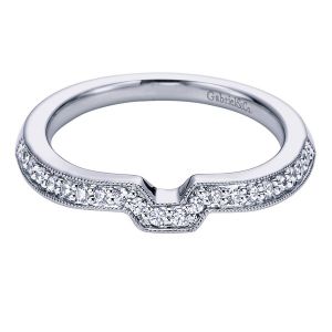 Gabriel 14 Karat Victorian Wedding Band WB6032W44JJ