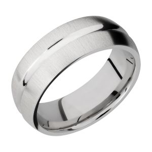 Lashbrook 8DC Titanium Wedding Ring or Band