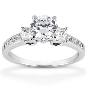 Taryn Collection 18 Karat Diamond Engagement Ring TQD 4236