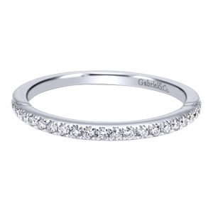 Gabriel 14 Karat Contemporary Wedding Band WB911926R1W44JJ