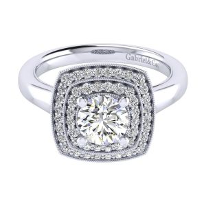 Gabriel 14 Karat Perfect Match Engagement Ring ER009B4AGW44JJ