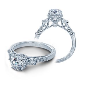 Verragio Renaissance-917R7 14 Karat Diamond Engagement Ring