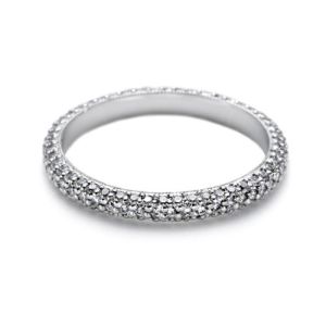Tacori 2524ET Platinum Wedding Band