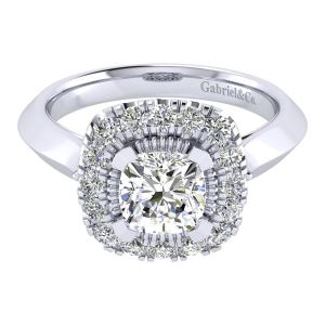 Gabriel 14 Karat Perfect Match Engagement Ring ER001C6AJW44JJ