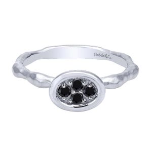 Gabriel Fashion Silver Stackable Stackable Ladies' Ring LR50274SVJBS