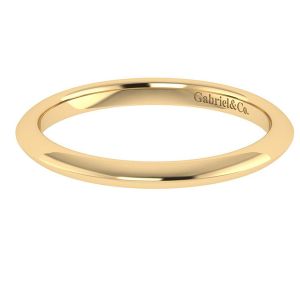 Gabriel 14 Karat Contemporary Wedding Band WB7737Y4JJJ
