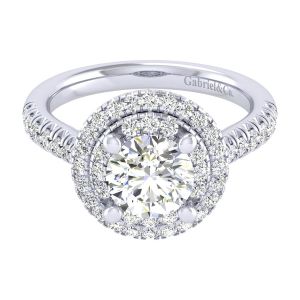 Gabriel 14 Karat Perfect Match Engagement Ring ER039C6AIW44JJ