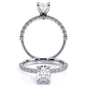 Verragio Renaissance-950OV20 Platinum Diamond Engagement Ring