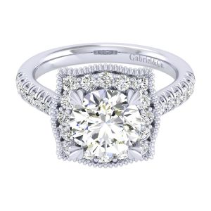 Gabriel 14 Karat Perfect Match Engagement Ring ER039C8AAW44JJ