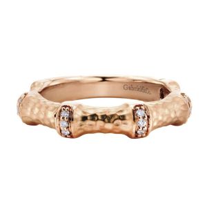 Gabriel Fashion 14 Karat Stackable Stackable Ladies' Ring LR4471K45JJ