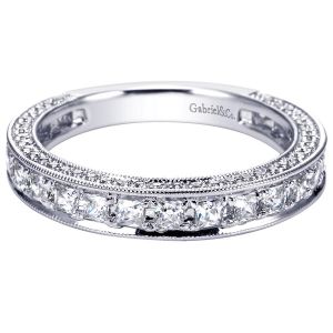 Gabriel 14 Karat Victorian Wedding Band WB5373W44JJ