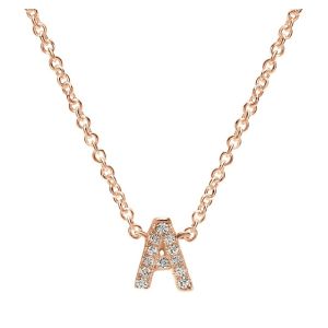 Gabriel Fashion 14 Karat Initial Initial Necklace NK4577A-K45JJ